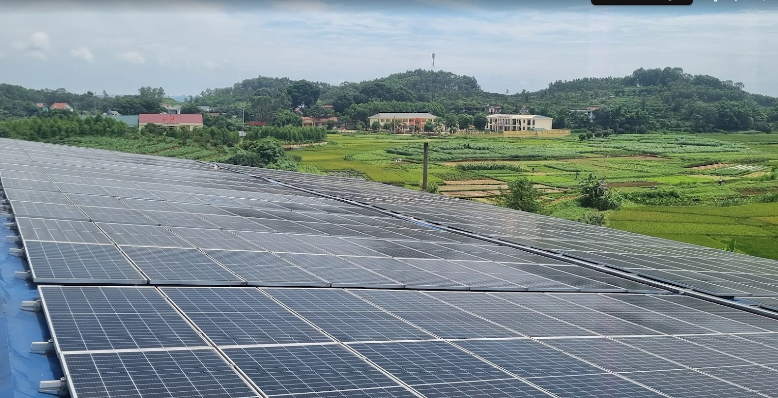Điện mặt trời mái nhà - Nhà máy Cơ khí Tân Tiến