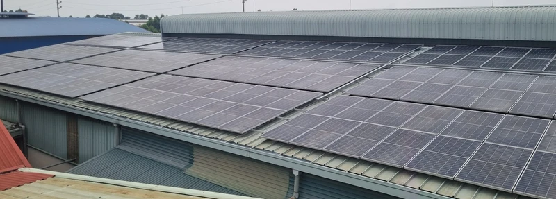 Điện mặt trời áp mái - Công ty Cổ phần May Tiên Lục